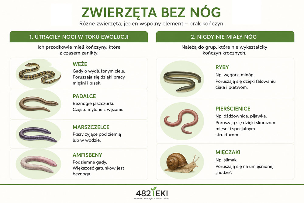 Zwierzęta bez nóg